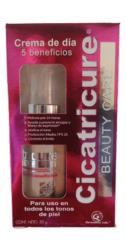 Cicatricure Beauty Care Crema De Día Maquillaje 5 Beneficios