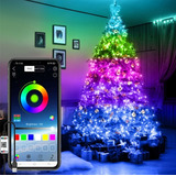 30m Cadena De Luces Led De Navidad App Control Remoto
