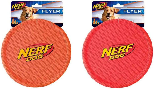 2 Frisbees Para Perros Hiperactivos Duradero Y Reistente - O