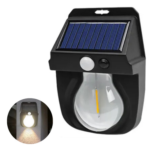 Arandela Solar Lampadas Para Jardim Luminaria Externa Luz