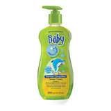 Jabón Liquido Bebes Con Válvula 200ml Algabo Baby Manzanilla