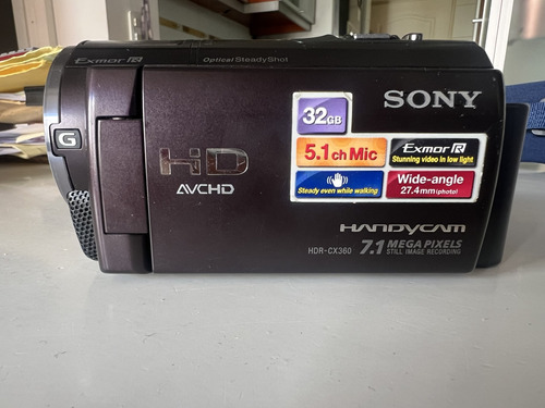 Filmadora Sony Handicam 7.1 Mega Pixels