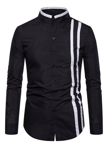 Camisa Hombre Casual Vestir Slim Fit Strech Calidad Formal .