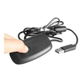 Receptor Usb Sem Fio Gamepad Para Xbox 360 - Preto