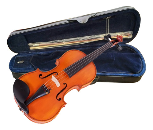 Violin Lsv006-4/4 Lincoln Brillante Tapa Maciza Con Estuche