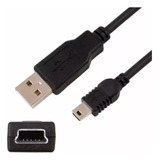 Cable Usb A Mini Usb 5 Pines 2mts Celu Cámaras Gps Consolas