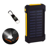 2 Usb Portas Banco De Energia Solar Impermeável 20000mah Y