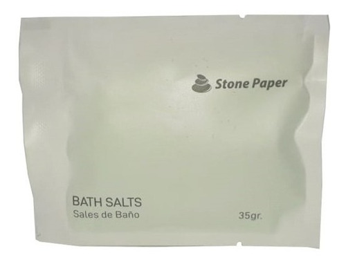 50 Sales De Baño Hotel 35grs Sachet-fragancia Te Verde