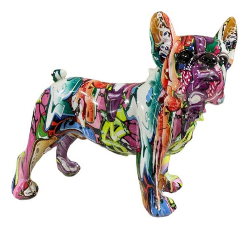 Figura Bulldog Multicolor - S73886