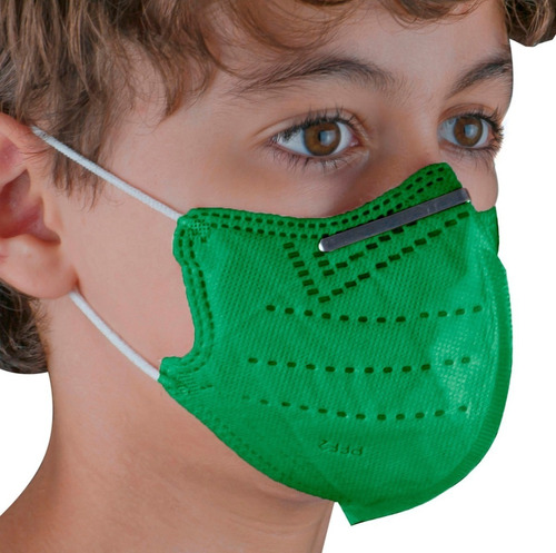 Kit 10 Máscara N95 Escolar Infantil Varias Cores Disponíveis