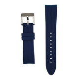 Pulseira Relógio Orient F49ss014 Azul Silicone F49 22 Mm