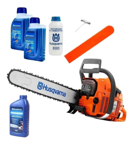 Kit Completo Husqvarna 288 24'' + Óleos E Misturador