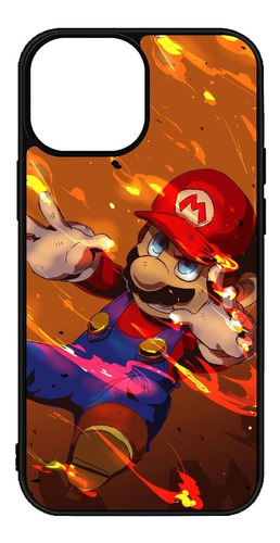 Carcasa Modelos iPhone Mario Bros Fuego