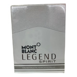 Montblanc Legend Spirit Eau De Toilette 100 ml Para  Hombre