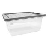 Organizador Contenedor Caja Plástica 12 Lts C/traba Zztt