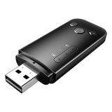 D90 2 En 1 Audio Usb Transmisor Receptor Dongle 3,5mm Para