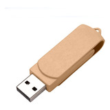 Usb Memoria 8gb Plástico Reciclado Económica Logo Ut Usb131