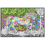 Stuff2color Bosque Del Unicornio - 22x32.5 Gigante Arte Colo