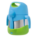 Termo Infantil Con Tenedor Para Comida B.box Color Ocean Breeze