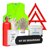 Kit Seguridad Reglamentario Con Matafuego 7 En 1