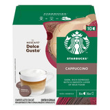 Cápsulas Dolce Gusto Cappuccino Starbucks 10 Unidades