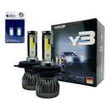 Kit Luces Cree Led C6 Mini H4 S/cooler + T10 Fiat Punto Duna