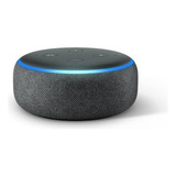 Echo Dot 3ª Geração Smart Speaker Com Alexa Amazon Bivolt Cor Preto 110v/220v