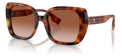 Burberry Helena Be Havana Gafas De Sol Cuadradas De Plástico