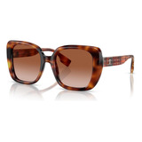 Burberry Helena Be Havana Gafas De Sol Cuadradas De Plástico