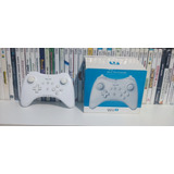 Pro Controller Original Nintendo Wii U Branco Na Caixa