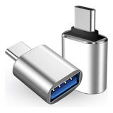 2 Adaptadores Usbc Para Macbook Air / Macbook  Saída Usb 