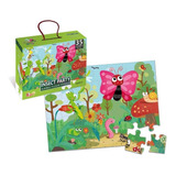 Rompecabezas Gigante Insectos Fiesta Puzzle 35 Piezas 44x60