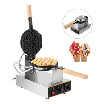 Máquina Waflera Waffles Burbuja Bubble Eléctrica Industrial