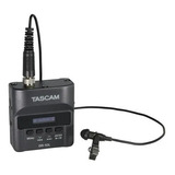 Gravador De Áudio Com Microfone De Lapela Tascam Dr-10l