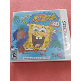 Jogo Nitendo 3ds, Spongebob Squigglepants, Bob Esponja!