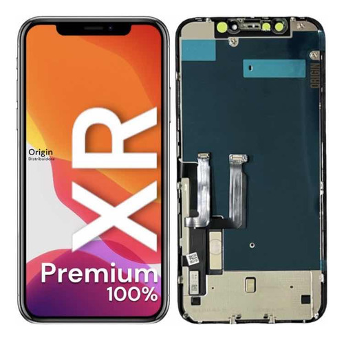 Tela Frontal Display Compatível iPhone XR Grátis Película 3d