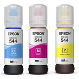 Pack 3 Tintas Epson T544 Colores Original