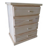 Argen-pino Chiffonier / Cajonera De Pino X 4 Cajones Fabrica