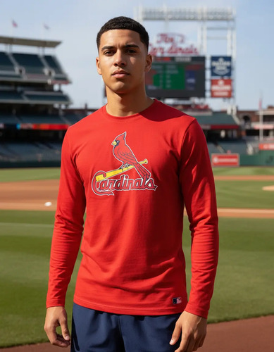 Playera Deportiva Cardenales Licra Grandes Ligas