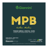 Encordoamento P/ Violão Náilon Giannini Mpb - Kit C/5 Jogos