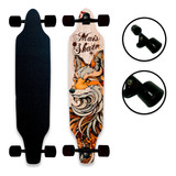 Skate Longboard Montado Completo Mais Skate Raposa