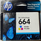 Cartucho Hp 664 Original Tricolor Hp 3775 3785 4535 4675 2ml