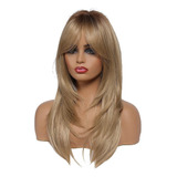 Pelucas Cortas Lacio Rubia Fleco Flequillo Cabello Cosplay