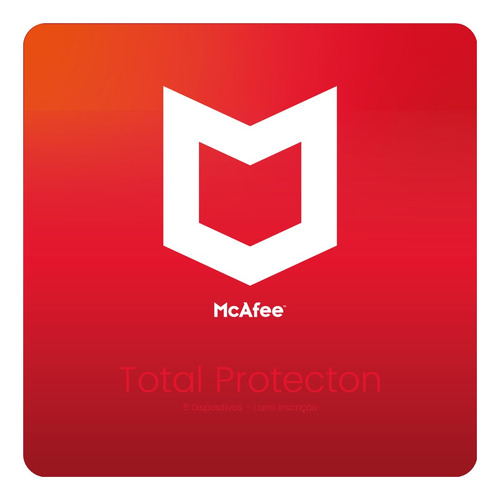 Mcafee Antivirus 1 Ano Proteção Total Pc Mac Tablet 5 Dispos