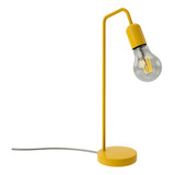 Abajur Edison 1x E-27 Amarelo Brilho - Amarelo Or014