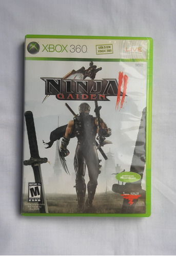 Ninja Gaiden Ii 2 Xbox 360 Físico Usado