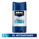 Antitranspirante Gillette Gel Cool Wave 113 G Fragrância Scentxtend