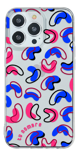 Funda Para iPhone Para Mujer Figuras Abstracto Con Nombre