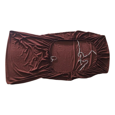 Chaise Lounge Cover Armless Chaise Lounge Indoor Marrón