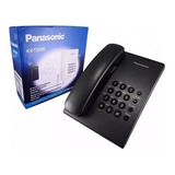 Panasonic Telefono Mesa Kx Ts500  Blanco/negro Ideal Oficina Seacom Distribuidor Oficial Panasonic Local Congreso